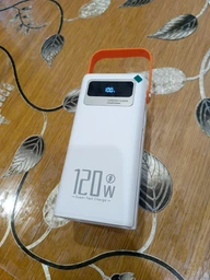 Повербанк 50000 mah 20W Super Fast Charge с LED дисплеем и быстрой зарядкой PD/QC 3 порта powerbank павербанк для телефона apple айфона iphone самсунг samsung роутера планшета универсальный с фонариком чорний фото от покупателей 6