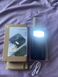 Повербанк 20000 mah 22.5W Super Fast Charge 10192 з LED дисплеєм і швидкою зарядкою PD/QC 3 порта powerbank павербанк для телефона apple айфона iphone самсунг samsung роутера планшета універсальний з ліхтариком фото от покупателей 19