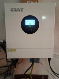 Гібридний сонячний інвертор Gsike (Anenji) 4 кВт, 24в WiFi фото от покупателей 3