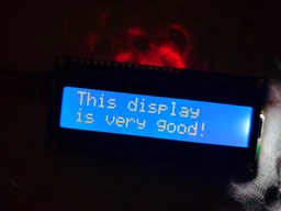 Дисплей LCD 1602 с модулем I2C/IIC для Arduino