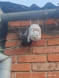 Вулична поворотна 4MP Wi-Fi IP-камера, водонепроникна з нічним баченням + ICSee, Біла (3058609996) фото від покупців 9
