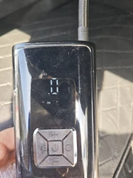 Автомобільний акумуляторний компресор безпровідний, насос автонасос для коліс автомобіля машини авто портативний компресор для підкачки шин фото від покупців 13