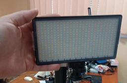 Аккумуляторный осветитель видеосвет со штативом 2м лампа для фото и видео 416 LED
