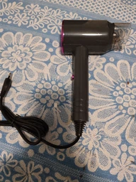 Потужний фен для сушки і укладання волосся Powerful hair dryer LY-335 2000 Вт Зелений фото від покупців 1