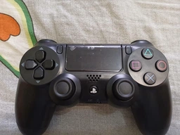 Геймпад PS4 бездротовий DualShock 4 джойстик Bluetooth акумуляторний контролер для ігор консолі смартфона планшета сумісний з ПК смартфоном Android iOS iPad V2 Sony wireless USB зарядка портативний ігровий ергономічний тригерний оригінал pro чорний фото від покупців 2