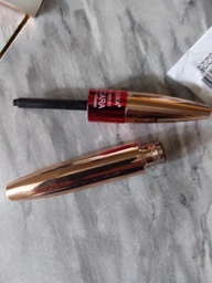 Туш водостійка для вій 2в1 Yanqina 4d Mascara Чорна 10 г