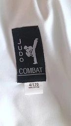 Кімоно для дзюдо Combat Sports біле, 16oz 44-46 / 160см