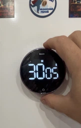 Таймер кухонний Baseus Heyo Rotation Countdown Timer, чорний фото від покупців 1