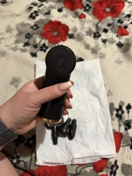 Масажер Портативний ручний перкусійний Mini Massager Gun із вбудованим екраном, акумуляторний