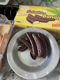 Суфле в шоколаде Hauswirth Schoko-Bananen, банан 300г