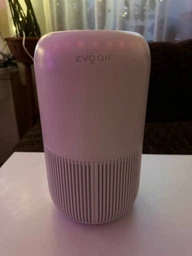 Очиститель воздуха evoair Yuvo, до 20 м², CADR 170 м³/ч, фильтр True HEPA 3 в 1, УФ-C-лампа, 4 скорости, Черный фото от покупателей 2