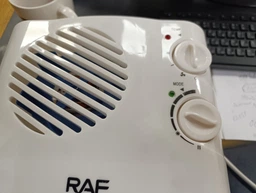 Тепловентилятор дуйка RAF BC-MD15286 горизонтальный обогреватель 2000 Вт, керамический нагреватель, обогрев до 22 кв.м фото от покупателей 1