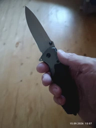 Нож складной Туристический со стеклобоем и стропорезом Brown Knife фото от покупателей 1