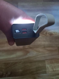 Повербанк 20000 mah 22.5W Super Fast Charge 10192 з LED дисплеєм і швидкою зарядкою PD/QC 3 порта powerbank павербанк для телефона apple айфона iphone самсунг samsung роутера планшета універсальний з ліхтариком фото от покупателей 11