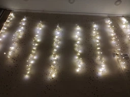 Гірлянда-Завіса Штора 3*3м 300LED USB c Пультом для Прикрас Вікон і Тераси, теплий білий