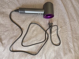 Професійний фен для волосся Super Hair Dryer 1600 Вт + насадка концентратор, рожевий, бірюзовий