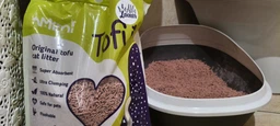 Соєвий наповнювач тофу для котячого туалету MiMi CAT TOFU з ароматом лаванди, Набір 2 шт х 12 л