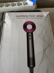 Професійний фен стайлер для волосся Super Hair Dryer 1600 Вт + 5в1 насадок, рожевий, фуксія фото від покупців 10