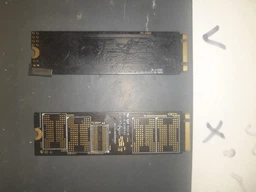 Адаптер в корпусе SATA III - > M.2 SSD NGFF KEY-B переходник Черный