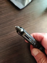 Металлическая ручка Stylo черная, 15×1.4 см, черная (98425569) фото от покупателей 1