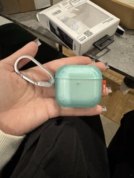 Кейс для навушників Skinarma Mecha CE AirPods 4 (SK-AP4MECCE-TEAL) Teal фото от покупателей 1