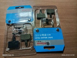 Дискові гальмівні колодки для велосипеда Soldier B01S Disk Shimano, Tektro