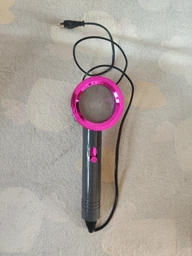 Фен для волос профессиональный Powerful Hair Dryer PRO с насадками, легкий, мощный стайлер для волос 850W, черный