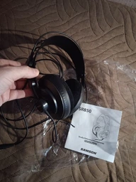 Мониториные студийные наушники SAMSON SR850 профессиональные без микрофона Black (SR850)