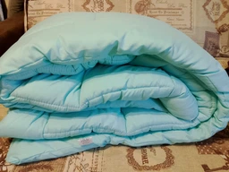 Одеяло Руно - Silicone теплое мята двуспальное 172x205 см 400 гр/м2 (22391) фото от покупателей 1