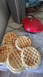 Вафельница мини с антипригарным покрытием для венских и бельгийских вафель сэндвичница мультимейкер Mini Maker Waffle фото от покупателей 1