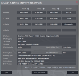 Модуль пам`яті DDR5 2x16GB/6000 Kingston Fury Beast Black (KF560C36BBE2K2-32)