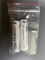 Високострумовий акумулятор RZTK LiitoKala HG2 18650 3000mAh 15A (20A max) Li-Ion 2 шт