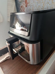 Мультипіч MAGIO DUO CHEF MG-415 10 л 3500 Вт аерогриль аерофритюрниця електропіч 2 ТЕНи верхній і нижній, сенсорний дисплей, 9 програм, дегідратор, сушіння та розморожування, гриль-решітка з керамічним покриттям, силіконова чаша, відкладений старт, таймер фото від покупців 6