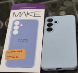 Чохол MAKE Samsung S25 FE Silicone Ice Blue