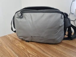 Портативная водонепроницаемая сумка на одно плечо для фотоаппарата K&F Concept Alpha Camera Sling Bag 10л Grey (KF13.157)