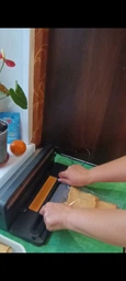 Вакуумний пакувальник побутовий вакууматор Deluxe Food Model: vs0150 українська версія для їжі так продуктів 120 Вт з дисплеєм та різаком + шланг для вакуумування фото від покупців 17