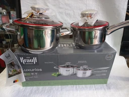 Набір каструлі з ковшем Krauff Prime Chef, сковорода Smart Fry 26 см та овочерізка + ПОДАРУНОК: Контейнери Locker фото від покупців 1