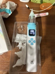 Електронний аспіратор назальний потужний для носа Electric Baby Nasal Aspirator соплеотсос електричний для новонароджених дітей з музикою білий фото від покупців 5