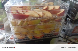 Електрична сушарка для овочів та фруктів Rainberg RB-2291 (1000W) Food Dehydrator Multifunction фото від покупців 1