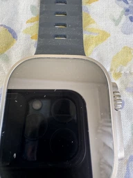 Смарт-часы Apple Watch Ultra 3 GPS + Cellular 49mm Natural Titanium Case with Blue/Bright Blue Trail Loop - M/L (MEWU4QP/A)