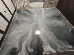 Эпоксидное покрытие для пола Epocoat Finish 10 кг Белый, наливной пол, самовыравнивающийся пол, эпоксидный пол фото от покупателей 3