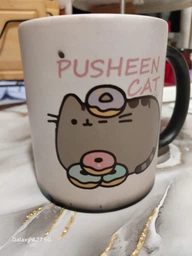 Кружка-хамелеон Кот Пушин (Pusheen Cat) 330 мл Керамика (93429-3346)