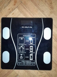 Смарт-весы Smart Scale Bluetooth A1 Black умные напольные фитнеc весы 180 кг фото от покупателей 1