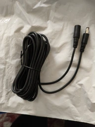 Кабель DC12V 3 метри подовжувач блока живлення 5.5х2.1 для камери відеоспостереження роутера фото від покупців 1