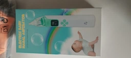 Електронний аспіратор назальний потужний для носа Electric Baby Nasal Aspirator соплеотсос електричний для новонароджених дітей з музикою білий фото від покупців 1