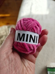 Плюшева пряжа Mini 15 г, Цукрова вата №795 турецька нитка для в'язання гачком і спицями пледа іграшок та одягу, 100% мікрополіестер, 18м