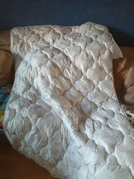 Ковдра IDEIA Afrodita Зимова Полуторна Євро 155х210 см Антиалергенний штучний пух (4820227289035) фото від покупців 2