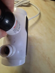Проточный водонагреватель с LCD экраном и душем нижнее подключение фото от покупателей 2