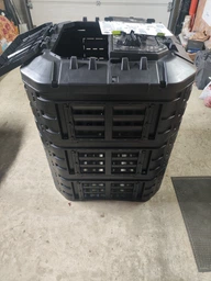 Садовий компостер Kadax Nybro 860 л Чорний (5903699429976) фото від покупців 2