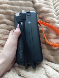 Повербанк 30000 mah 22.5W Qinetiq RQ-30 с LED дисплеем и быстрой зарядкой PD/QC кабель Type-C в комплекте powerbank 30 000 павербанк для телефона apple айфона iphone самсунг samsung роутера планшета универсальный павер банк с фонариком Space black фото от покупателей 13